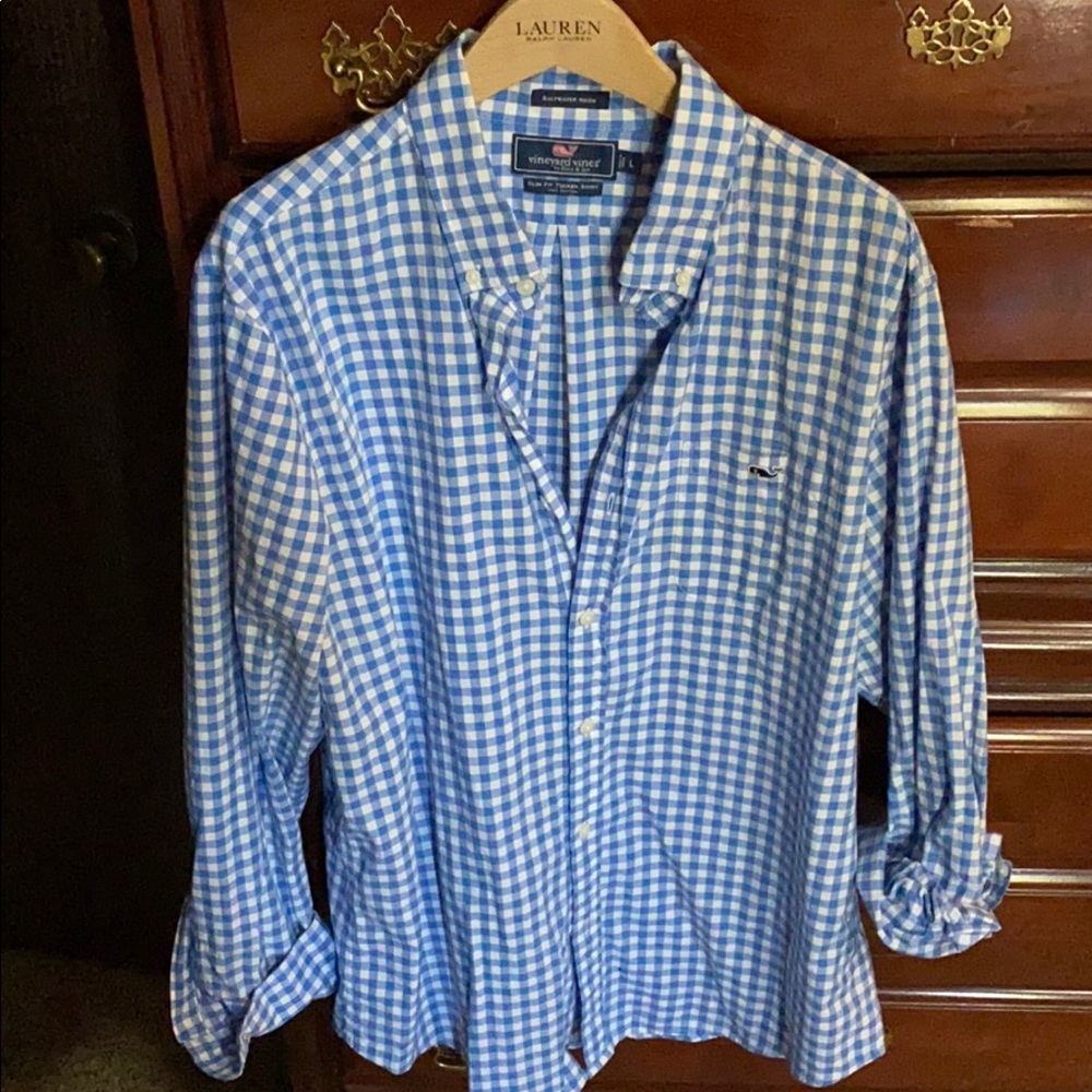 Vineyard Vines men’s slim fit tucker shirt